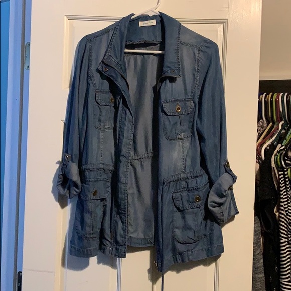 Grace & Lace Jackets & Blazers - Grace & Lace Denim Shirt/Jacket